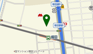 ペッツワン名古屋堀田店の地図画像