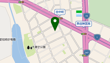 メナードフェイシャルサロンピュアベリー神宮の地図画像