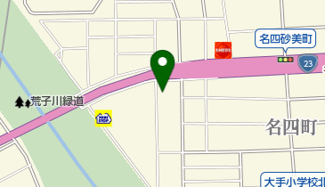 センダン港の地図画像