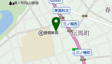 松葉治療室の地図画像