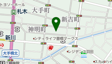 とぎ職人の部屋の地図画像