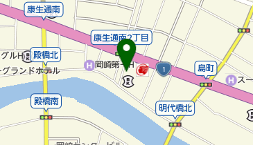 かりん薬局の地図画像