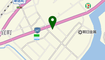 新居自動車の地図画像