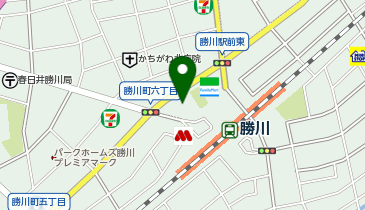 ポーラザビューティ 勝川店の地図画像