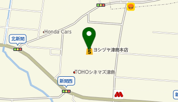 時計のサトウ津島本店の地図画像