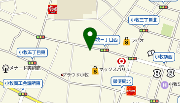 セントラル健康カイロの地図画像