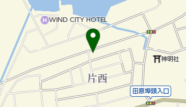 片西公民館の地図画像