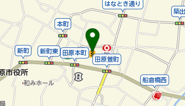 アイレクススポーツクラブ田原の地図画像