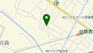 弥富美顔教室サトウの地図画像