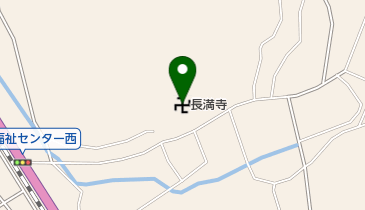 長満寺の地図画像
