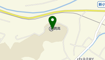 暁高校 3年制の地図画像