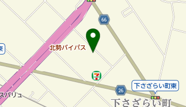 宝運転代行サービスの地図画像