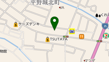 パーティハウス上野店の地図画像