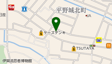 townsクリーニング&コインランドリーの地図画像