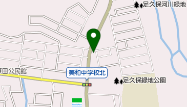 パン工房あしくぼの地図画像