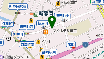 静岡平和資料センターの地図画像