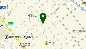 ジョセフィン化粧品静岡第一准販社の地図画像