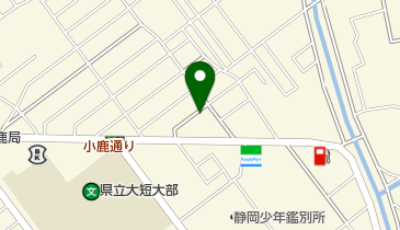 髪切化粧松桜の地図画像