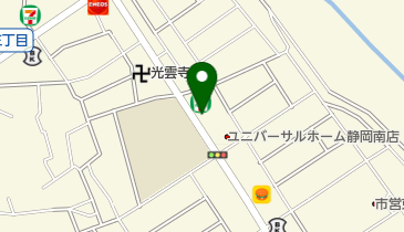 アクセスユープラン静岡店の地図画像