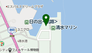 海上保安庁第三管区海上保安本部清水海上保安部の地図画像