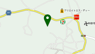 荻区民会館の地図画像