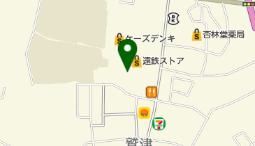 かじや整骨院の地図画像