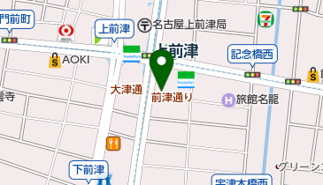 ヘアーサロンクリブの地図画像