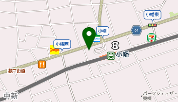 大月治療院の地図画像