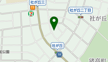 名古屋市社会福祉協議会高年大学鯱城学園楽陶館の地図画像