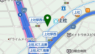お弁当やさかの地図画像