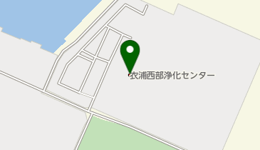 愛知県衣浦西部浄化センターの地図画像
