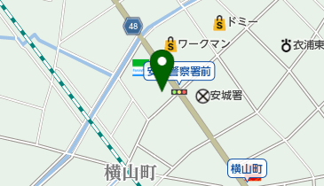 ゴルフシティアルド安城店の地図画像