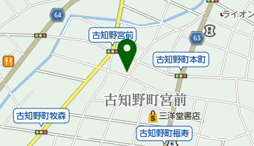 こちの薬局の地図画像