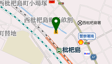 ポニークリーニングアオキスーパー西枇杷島店の地図画像