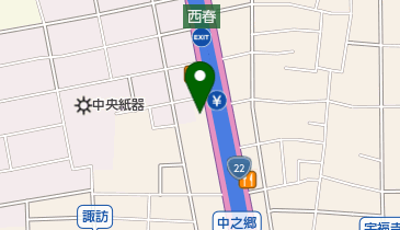 日焼けスタジオYOOバイパス店の地図画像