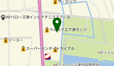 三重交通株式会社 アフラックサービスショップ三交保険センター津ラッツ店の地図画像