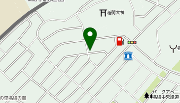 オートサービスKの地図画像