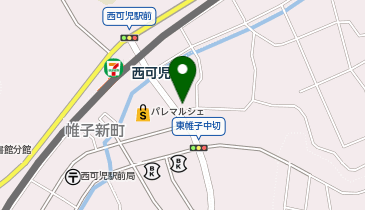 杏ペットサービスの地図画像