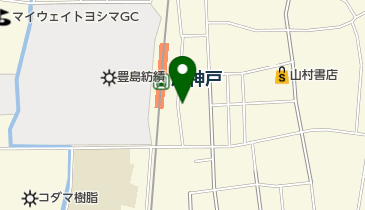 富田書道塾の地図画像