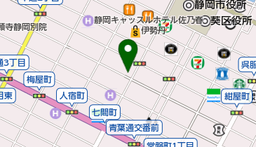 リーガルシューズ 静岡七間町店の地図画像