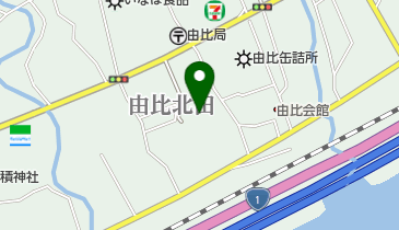 静岡市役所 保健福祉施設 由比交流センターの地図画像