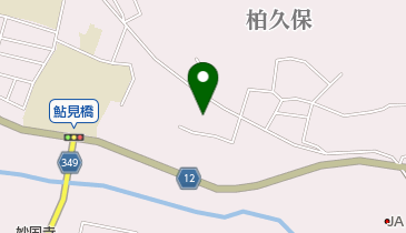 柏久保公民館の地図画像