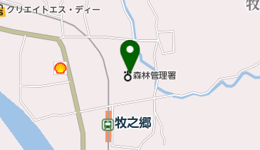 伊豆森林管理署の地図画像