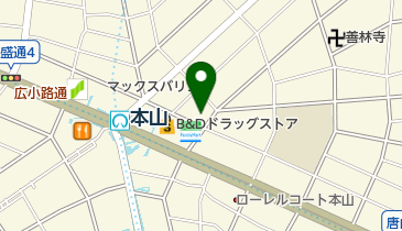 すずらん鍼灸接骨院の地図画像