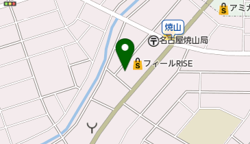 焼山の接骨院の地図画像