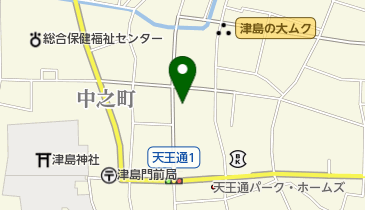 池須クリーニングの地図画像