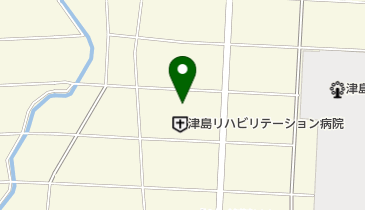 津島リハビリテーション病院の地図画像