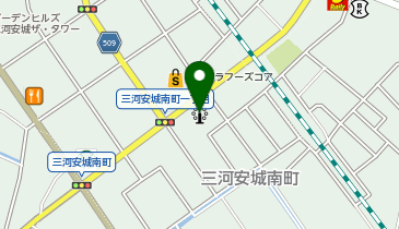 ホリデイスポーツクラブ三河安城の地図画像