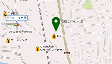 ドミー大府店の地図画像