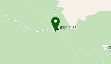 名阪チサンカントリークラブの地図画像